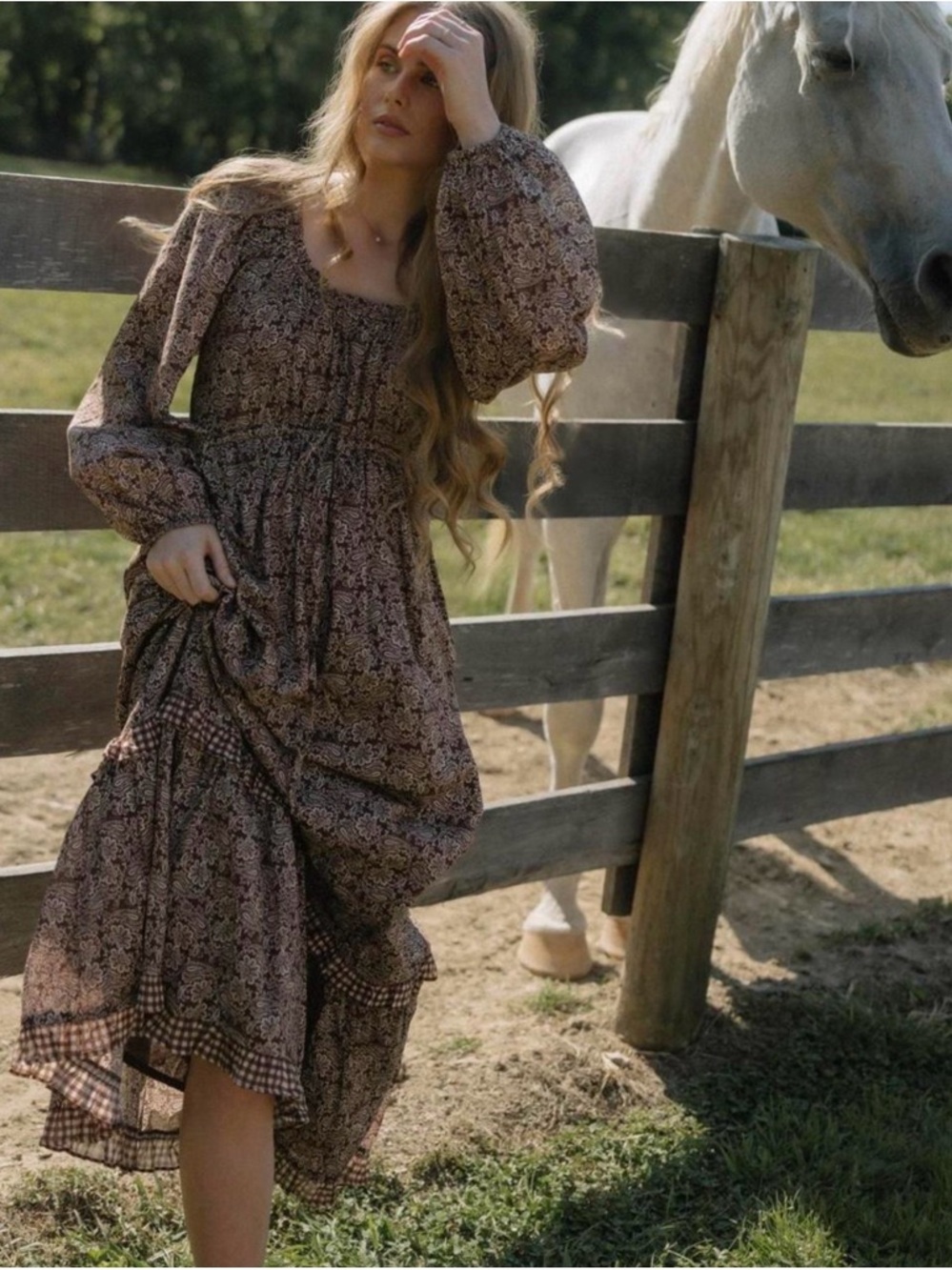 Slow Sunday Elizabeth Maxi Dress - Picture 2 of 5